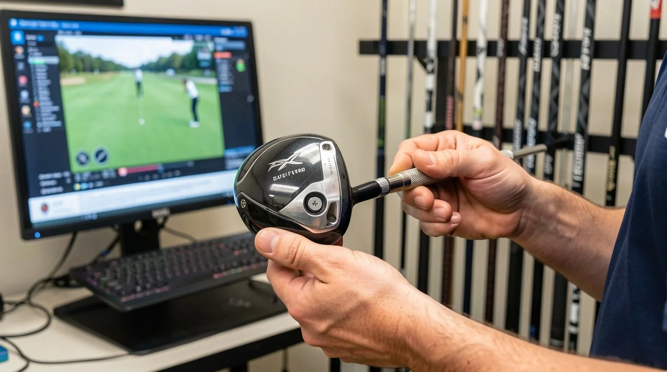 Studio de fitting de golf de précision Hall Sev à Nice