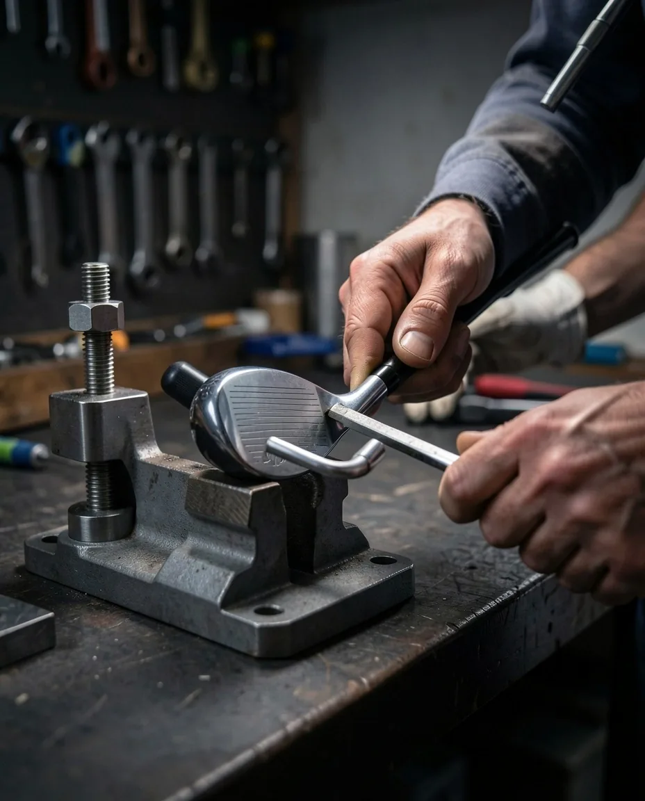 Outils de montage et assemblage de précision de shafts de golf