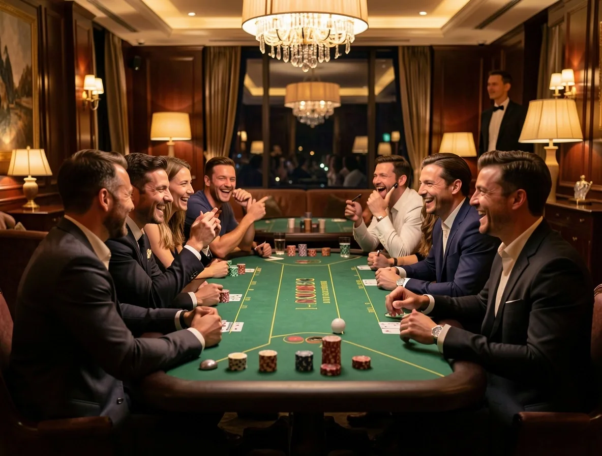 Soirée tournoi amical et networking au Poker Lounge Hall Sev